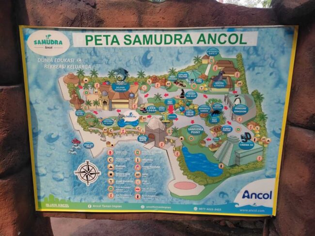 Peta Samudra Ancol