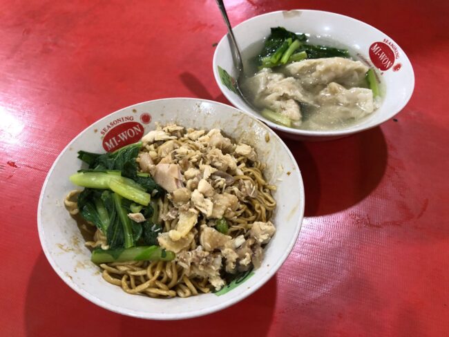 Bakmi Yamin Ayam Pangsit