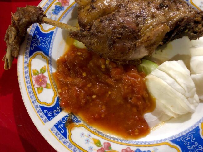 Sambal Tomat Bebek Ali Borme