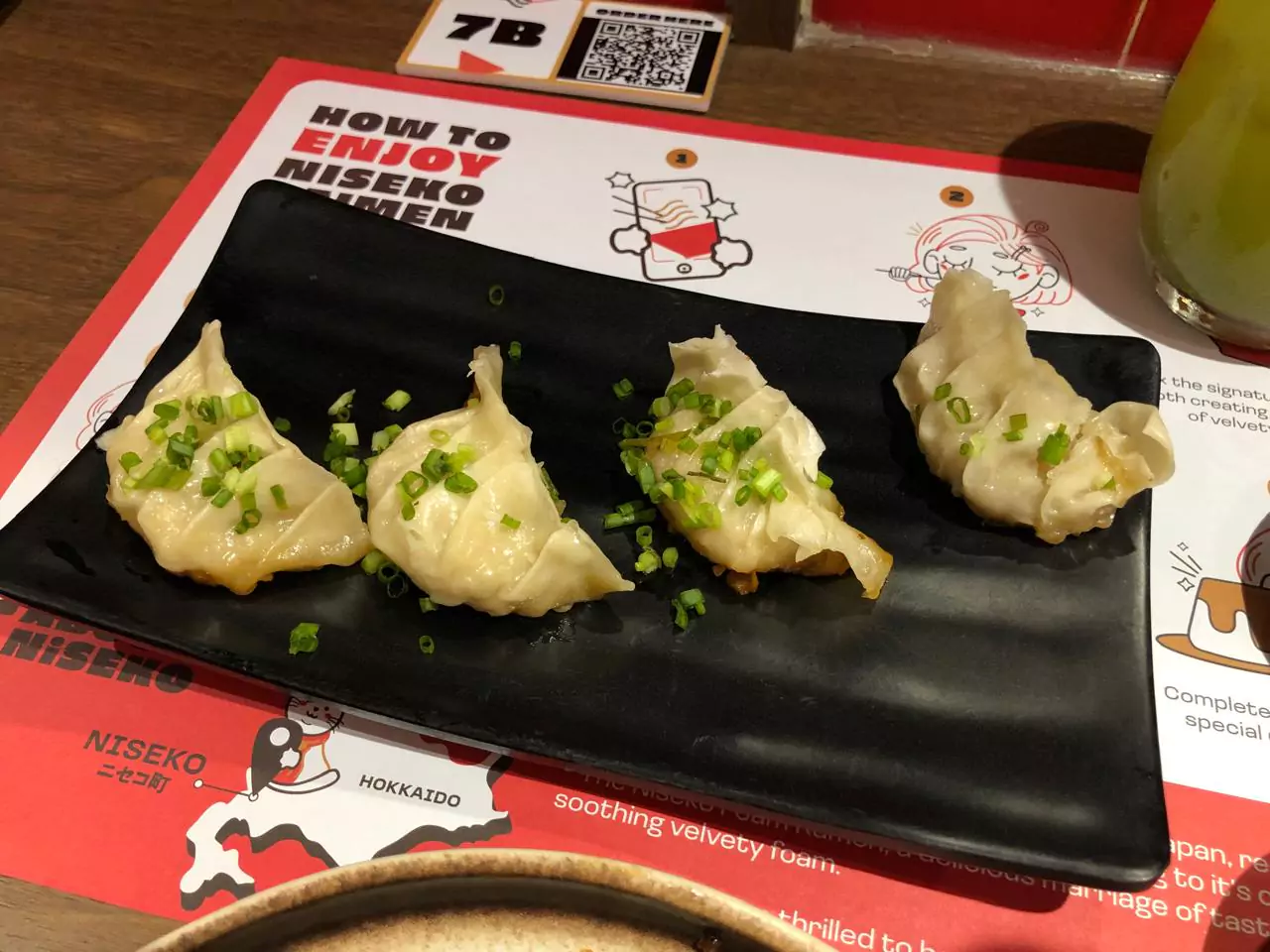 grilled gyoza raimen