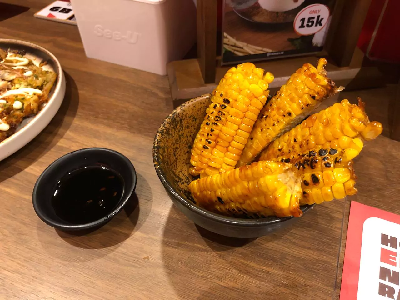 spicy corn ribs raimen