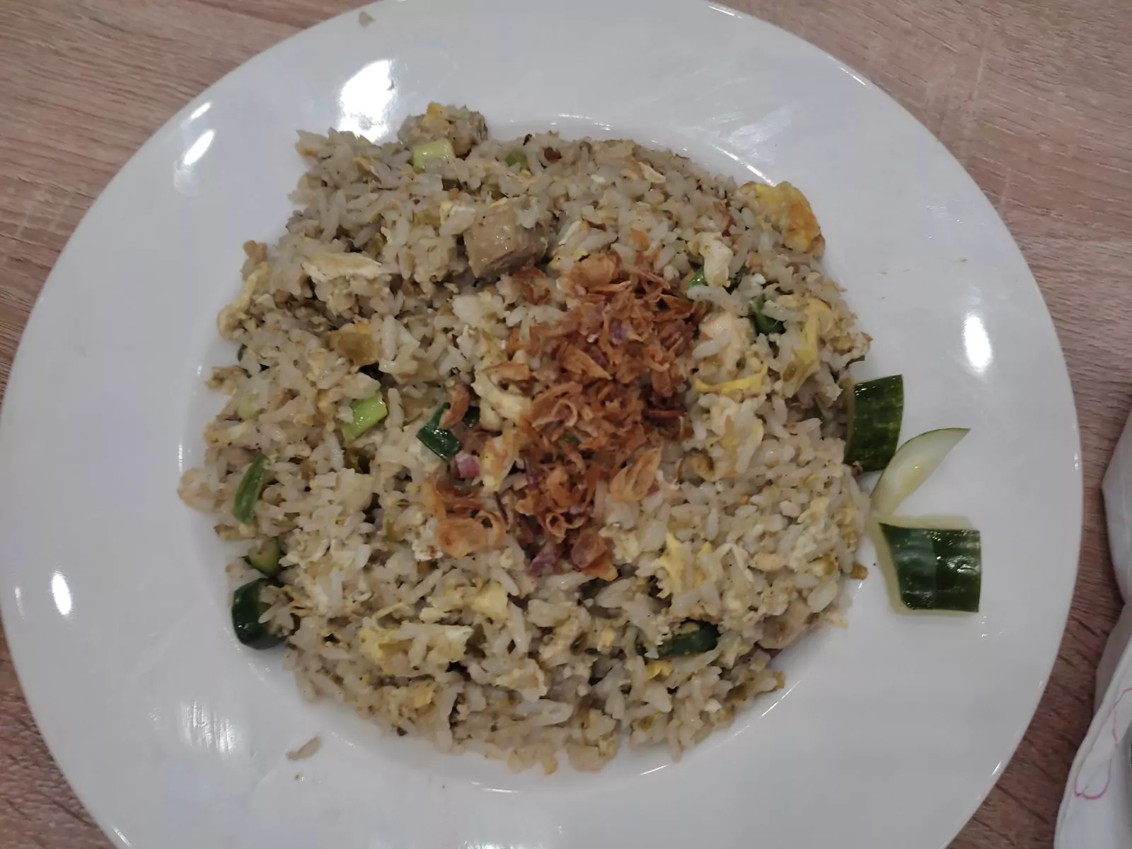 Nasi Goreng Bebek Cabe Ijo Solaria