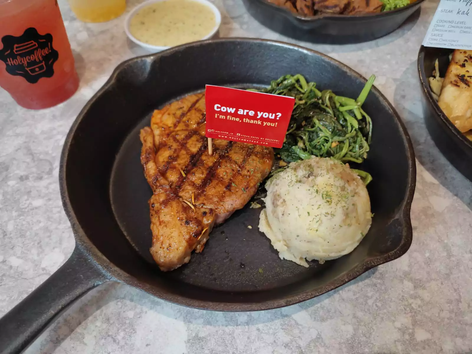 Australian Sirloin Steak, Steak Hotel by Holycow!