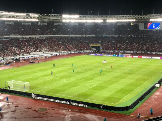 Pertandingan timnas Indonesia vs Arab Saudi