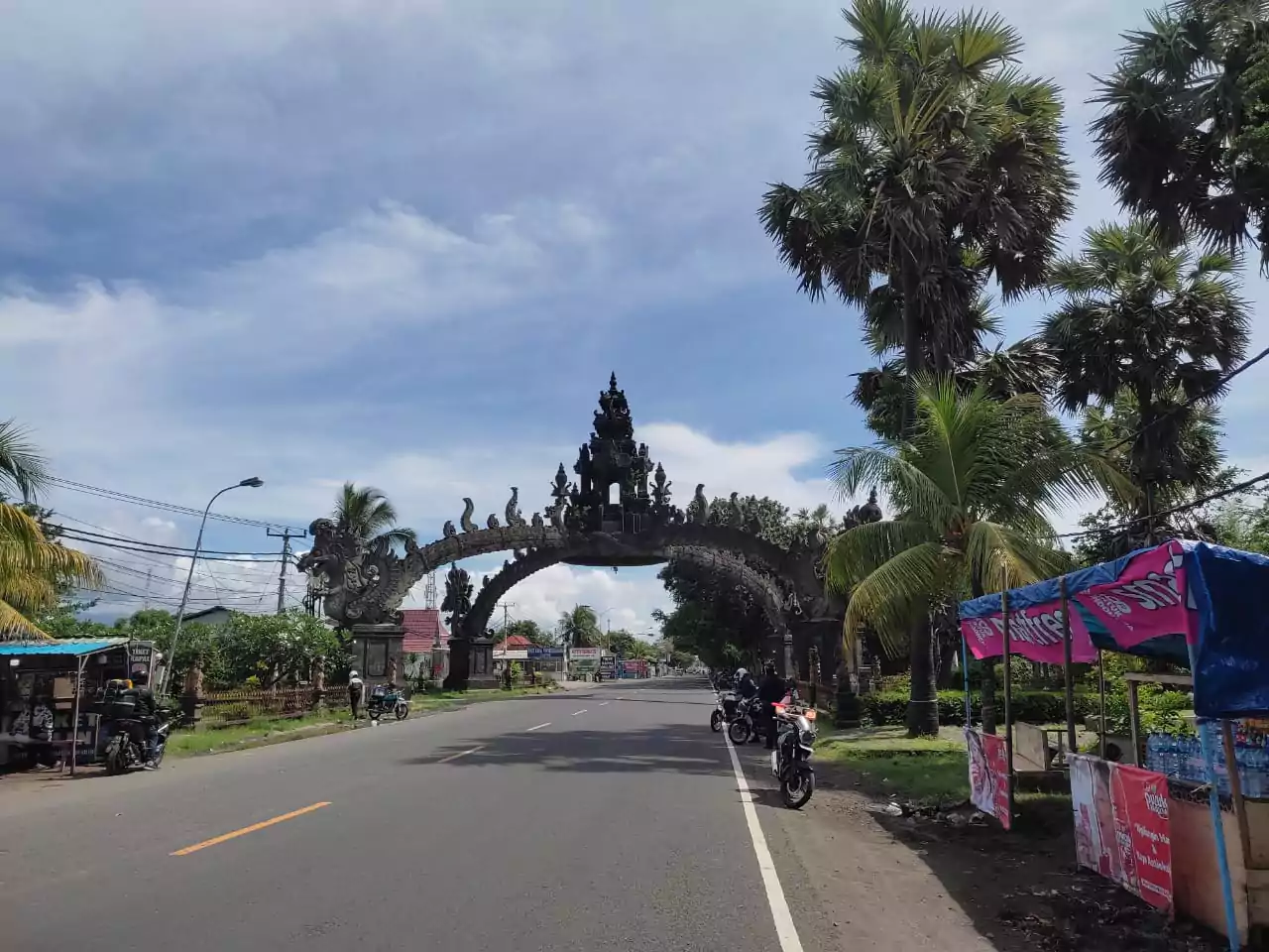 Gapura kedatangan Gilimanuk