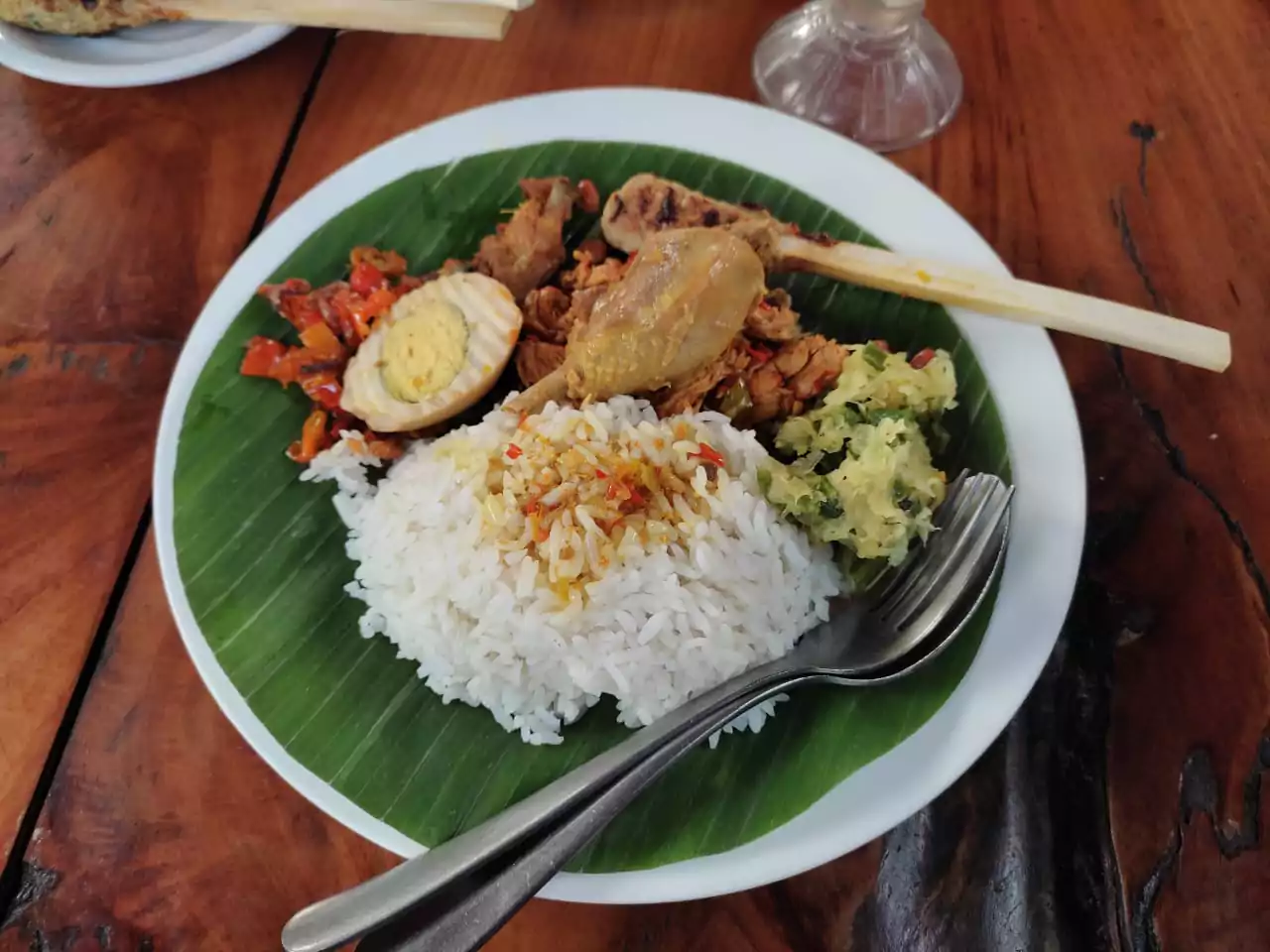 menu nasi campur ayam