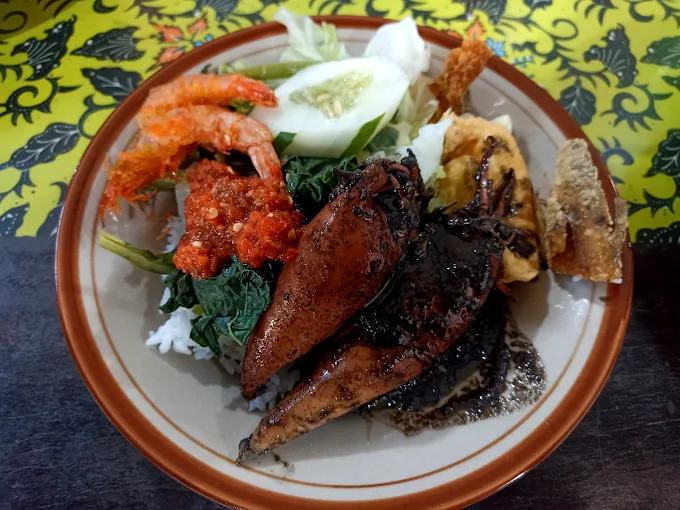 sego tempong mbok wah cumi